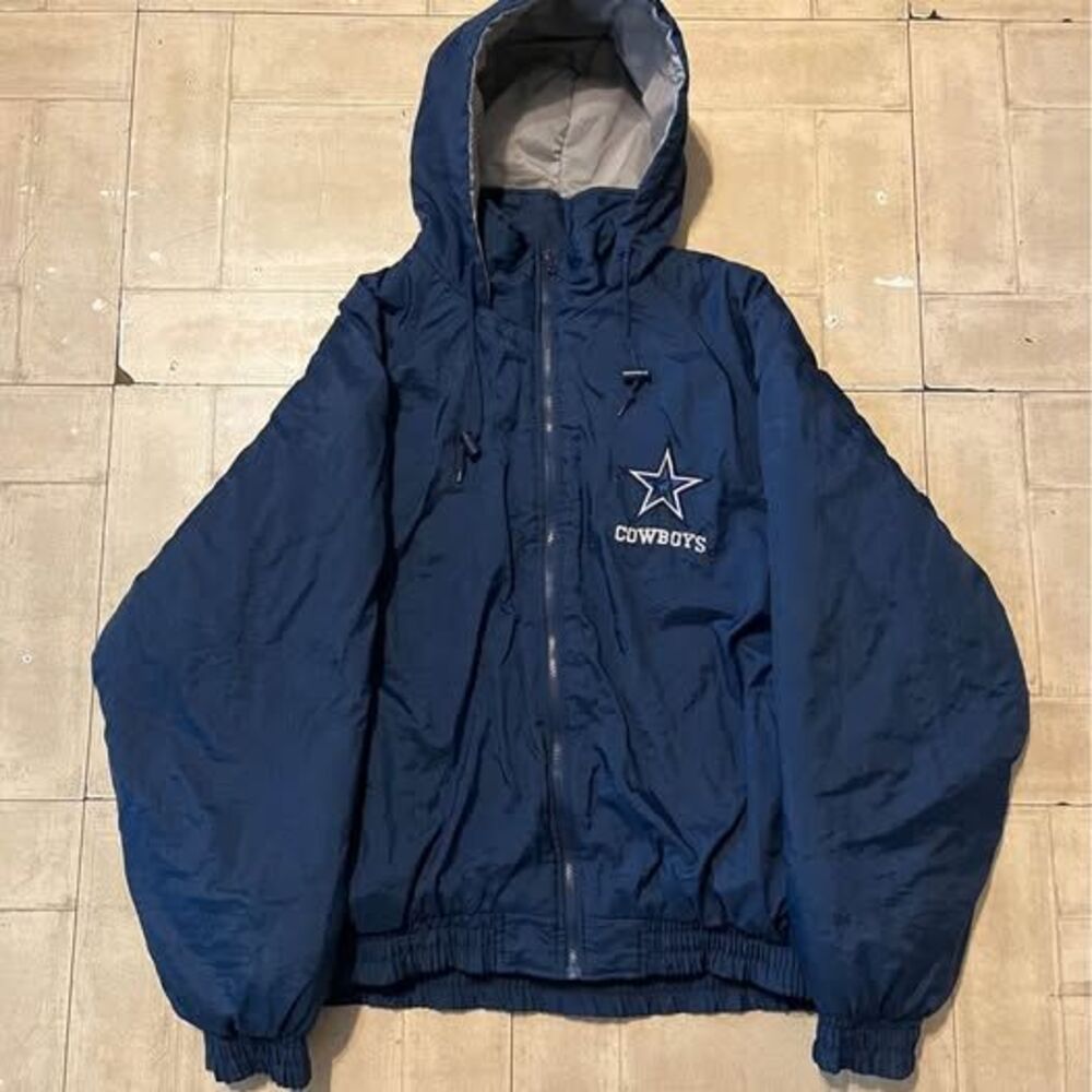 Vintage Cowboys official fan sportswear windbreaker zip-up size XL